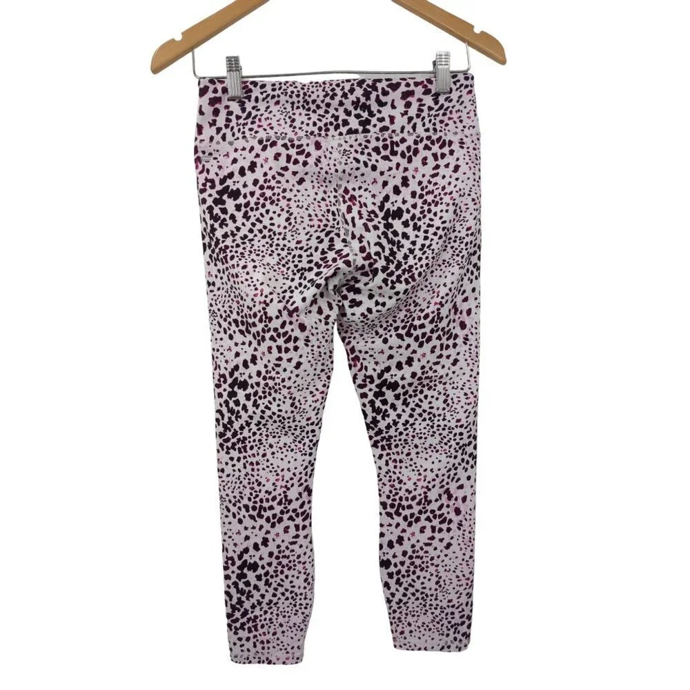 Fabletics Leggings‎ Womens Small High Waisted Statement Powerhold Leopard Print